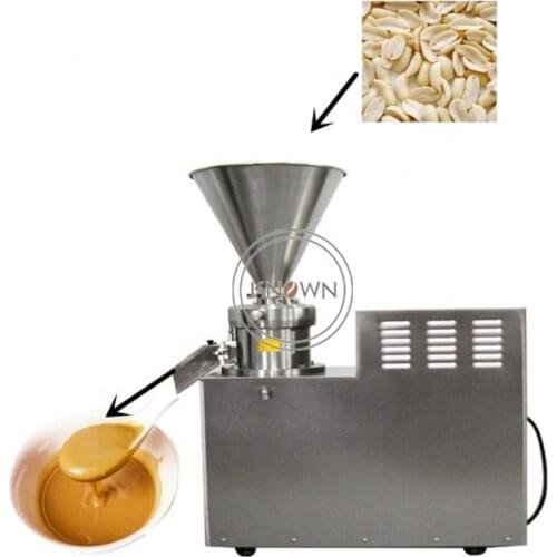 Peanuts Paste Colloid Mill Stainless Steel Fluid Mill Tomato Paste Sesame Making Machine Butter Making Machine Chocolate Refiner