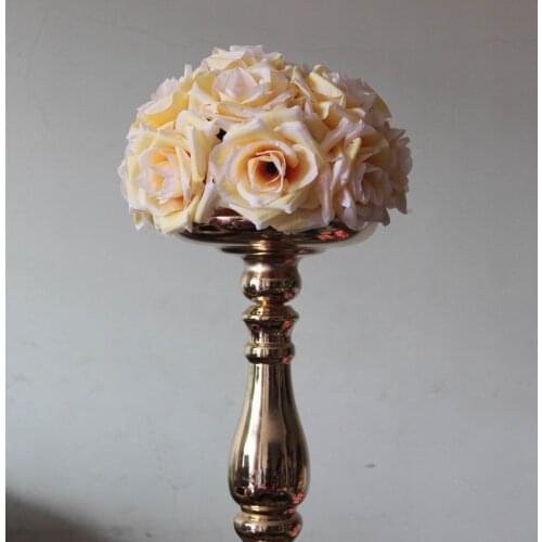 SPR Free shipping 25CM*10pcs Pomander rose ball wedding kissing flower ball party/home decoration flower
