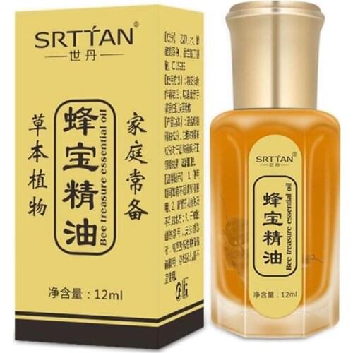 12ml Chinese Medicine Bee Venom Oil Back Pain Backache Health Care Cream Ointment For Joints Pain Waist Foot Relax Tiger Balm