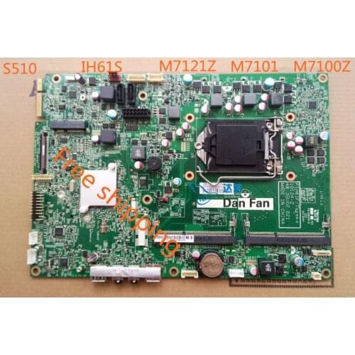 For Lenovo M7100Z S510 M7121Z AIO Motherboard IH61S PIH61F/Topeka 10124-3 48.3EU02.031 03T6593 Mainboard 100%tested fully work