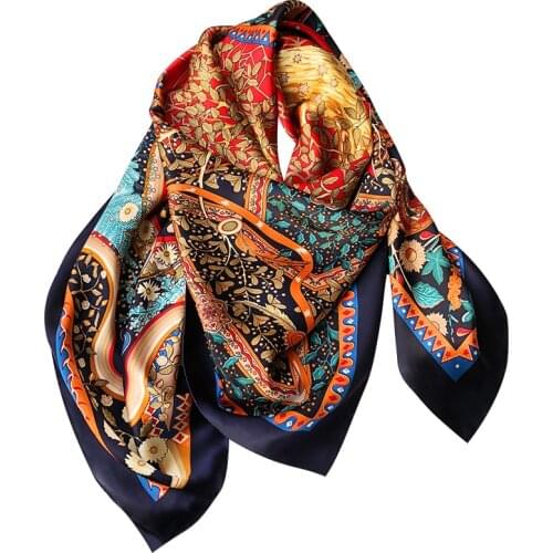 Office Shawl Real Silk Scarf Women 100% Silk Square Scarf Silk Scarf Large Square Scarf Shawl Office Shawl Gift 135 cm