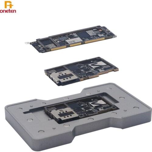 Onetenfix 6 IN 1 Tin Planting Platform Fixture For iPhoneX XS XSMAX 11 11Promax Automatic Positioning Wiper Motherboard Repair