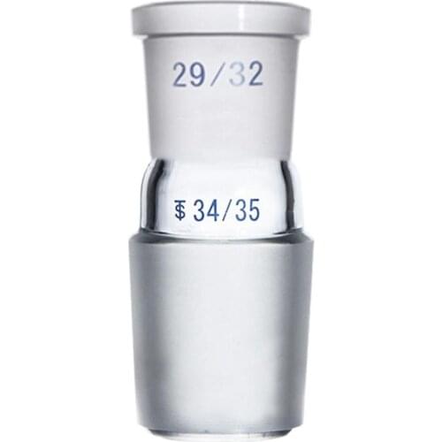 Glass Reducing Adapte,Cone 34/35 to Socket 29/32,Chemical Lab Glassware