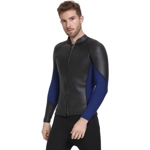 SBART New 2019 Male Separated Long Sleeve 3MM Wet Suit Waterproof Smooth Skin Open Cell Surfing Clothes Thermal Thick Swimwear
