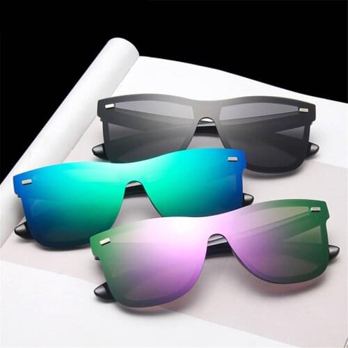 One-piece Lens Big Frame Polarized Gradient Sunglasses for Men and Women Travel Fishing Hiking Driving Eyewear Sport Sunglasses