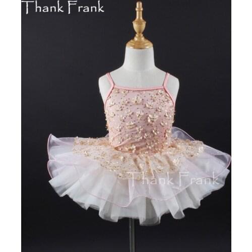 Embroidered Camisole Ballet Tutu Dress Girls Adult Dance Costume Thank Frank C387