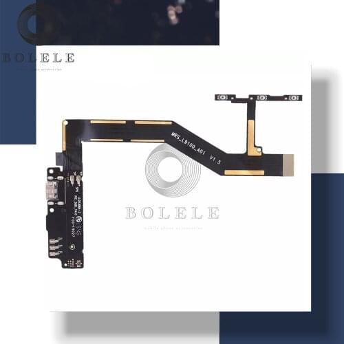 USB Charger Plug Board For BQ Aquaris M5 USB Charge Port Dock Connector Charging Microphone Module Flex Cable Repair Parts