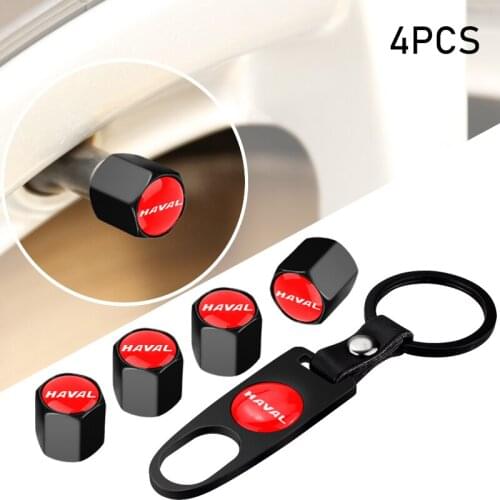 1pcs Car Sign Tire Valve Cover Keychain Tyre Air Stems Caps For Haval H2 H3 H4 H5 H6 H7 H8 H9 2021 2020 2018 2017 2012 M4 F7 F7X