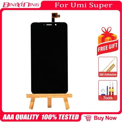 100% New Original 5.5 inch Touch Screen +1920X1080 LCD Display Assembly Replacement For Umi Umidigi Super Phone