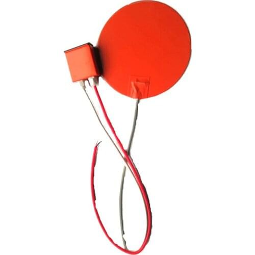 110V 1000W Diameter 500*1.5mm Round Silicone Heater with digital thermostat 1000mm lead wire