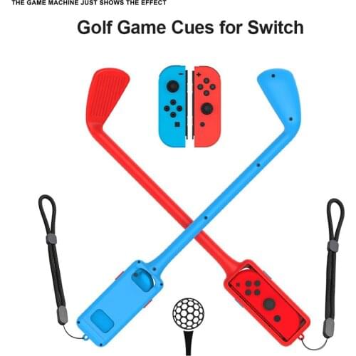 2pcs For Nintend Switch Golf Grip Handle Controller Game Console Gaming Handle Grips for Nintend Switch Console Accessories