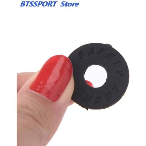 2Pcs Guitar Strap Block Rubber Safety Lock Washer Acoustic Electric Guitar Bass Ukulele Accessories