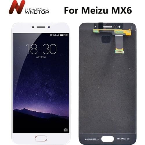 5.5'' 100% Tested NEW For Meizu MX6 MZ-MX6 LCD Screen Display +Touch Screen Panel Digitizer For Meizu MZ-MX6 LCD Display+Tools