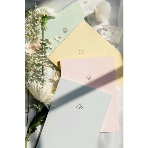 Note book, 4 Note book Set Soft, School, Notes, Book, Stationery