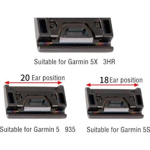 Quick-Fit Metal Watch Band Connector Adapter for Garmin Fenix 6X Fenix 6 6S 5X Fenix 3 All models Easy Fit Buckle 20mm/22mm/26mm