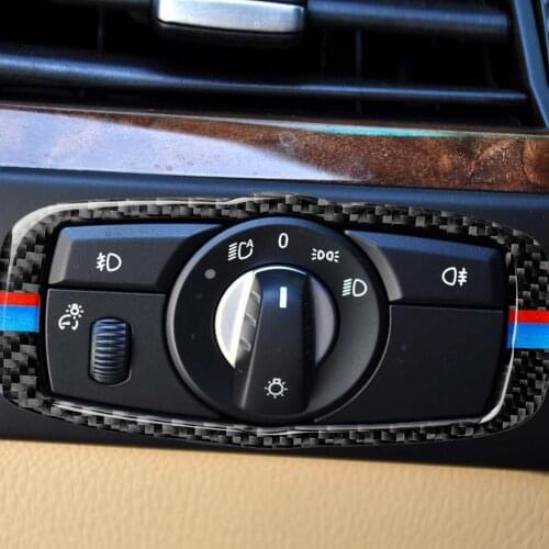 For BMW Old X5 Headlamp Switch Frame - Solid Color 2008-2013x5x6 Special Modification E70 E71 Old 5 Series E60 (08-10)