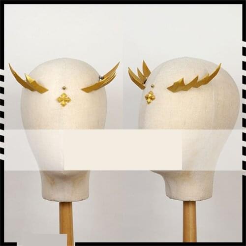 Fate/Grand Order FGO Arutoria Saber Alter Cosplay Horns Head Clip Headwear Cosplay Props Accessories Hair Clip Halloween