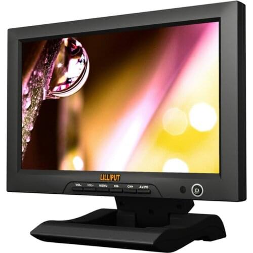 LILLIPUT FA1013/S 10.1" TFT LED Camera HDMI SDI Monitor with AV YPbPr Desktop Base bracket for PC DVR DC DV Camera