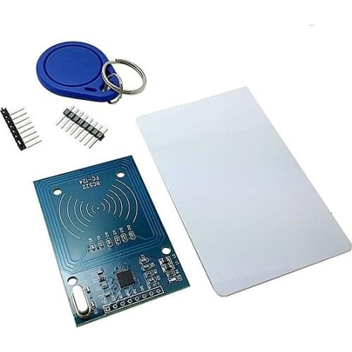 MFRC-522 RC-522 Module S50 RC522 Sans Fil IC RFID Fudan MFRC522 SPI Ecrivain Lecteur de Carte Cle Chaine Capteur Kits 13