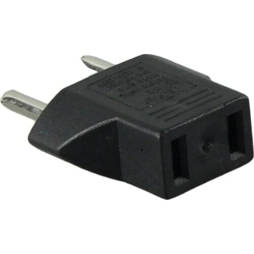 Dinto 100pcs/lot USA to Euro European Plugs Household US to EU AC Power Plug Adapter Converter Travel Power Plug Adapter charger