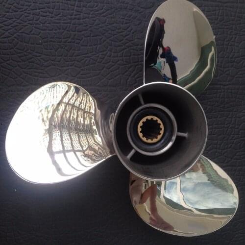 11 1/8X13-F For 40-50HP HIDEA Outboard Engine STAINLESS STEEL Propeller Motors hidea outboard boat motors hidea propellers