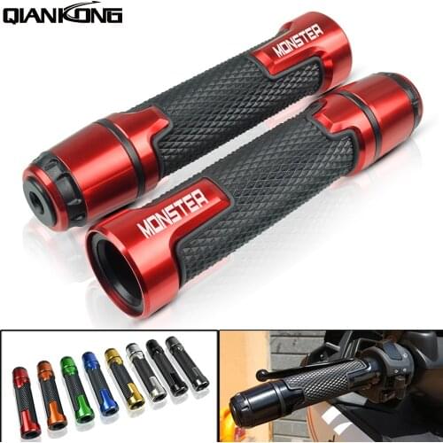 Motorcycle Handle Handlebar Hand Bar Grip hand grips For DUCATU 400 MONSTER 620 MONSTER 2003-2004 Monster 695 695 696 796