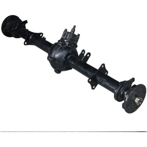 Self-made Four-wheel Steel Pipe Car Go-kart Accessories Modified Differential Rear Axle Drive Rear Axle Frame Rear Suspension On