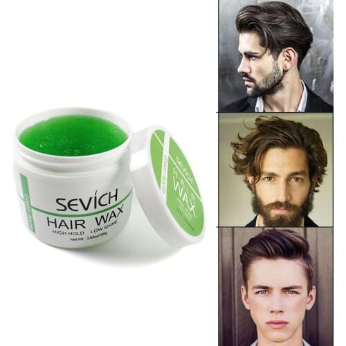 Sevich 100g Fashion Waxing Strong Hold Long Lasting Styling Men Hair Wax Pomade Molding Hair Gel Hairstyle Wax Mens Perfume Wax