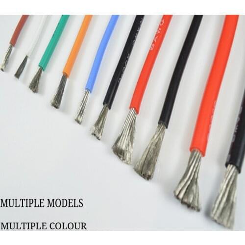 Extra super soft silicone wire 12AWG, 14AWG, 16AWG, 18AWG, 20AWG, 22AWG, 24AWG, 26AWG, 28AWG 30AWG Heat Resistant Silicone cable