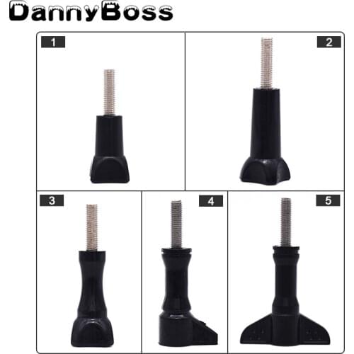 Screw For GoPro Accessories Long/short Thumb Screw For Gopro Hero 9 8 7 6 5 4 3+ for Xiaomi 4k for SJ4000 Monopod Mount