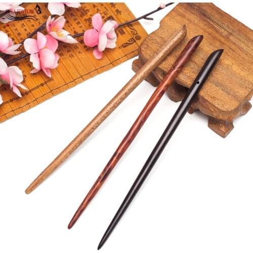 Vintage women hair jewelry Handmade wood hair stick hairpin head pins piece headpiece for women wedding hair jewelry accessories