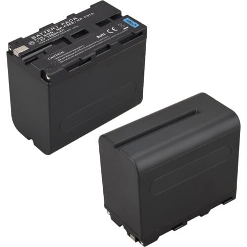 1Pcs 7.2V 7800mAh NP-F970 NP-F960 Digital Camera Battery for Sony NP-F960 NP-F970 Battery NP F970 NP F960 Batteria Bateria