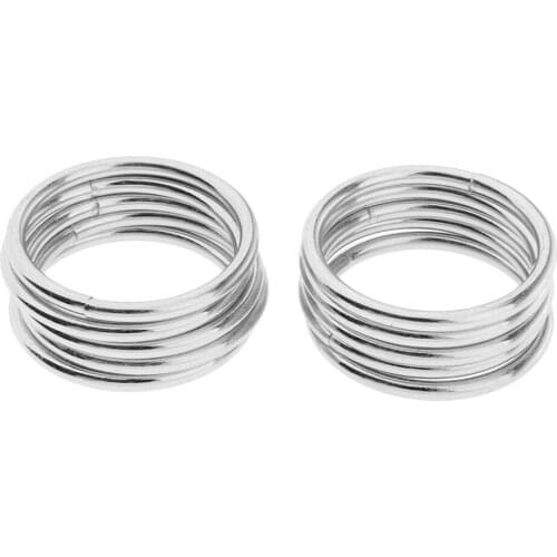 10x Metal Rings Craft Hoops To Make Macrame And Dream Catchers