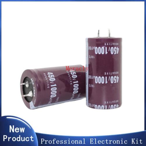 2PCS-12PCS electrolytic capacitors 1000UF 450V 450V 1000UF 450V 1000UF 35X50mm