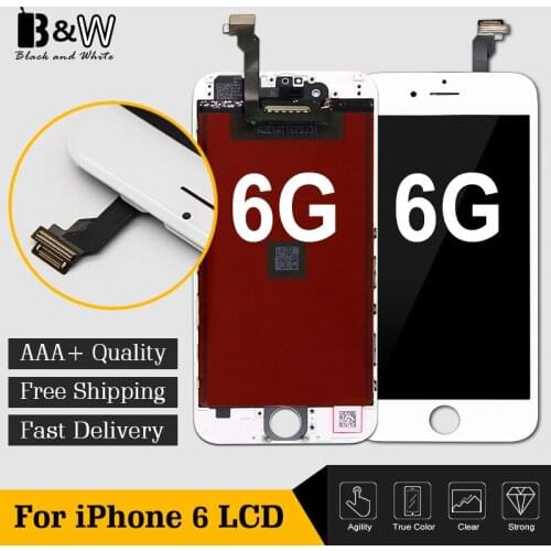 20PCS/LOT AAA Quality Quick Shipping For iPhone 6 LCD Display With Touch Screen Digitizer Assembly No Dead Pixel Free DHL Ship