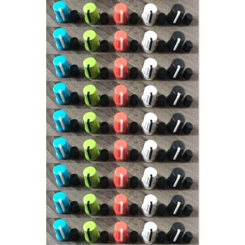45pcs Rotary Knob NI For Traktor Kontrol Z1 Z2 S2 S4 S5 S8 DJ Controller Mixer