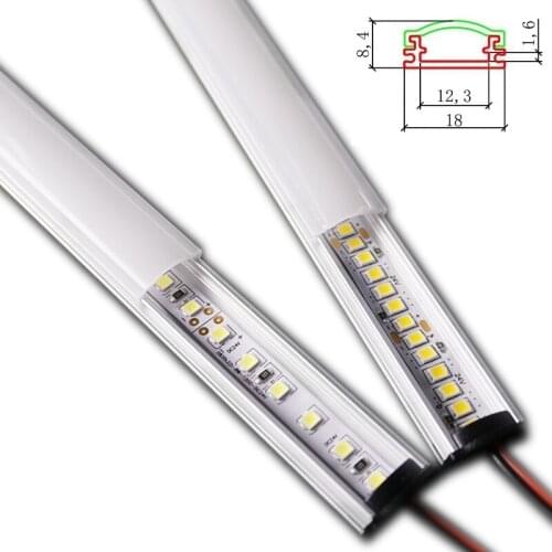 5pcs/Lot 24VDC 50cm 20inch LED Ultra Slim Under Counter Bar Light,Cabinet Showcase Workbench Closet Cupboard Ceiling Hard Strip