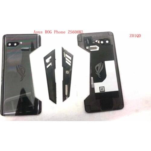 6.0" original For Asus ROG Phone ZS600KL battery cover back rear frame housing with lens Z01QD