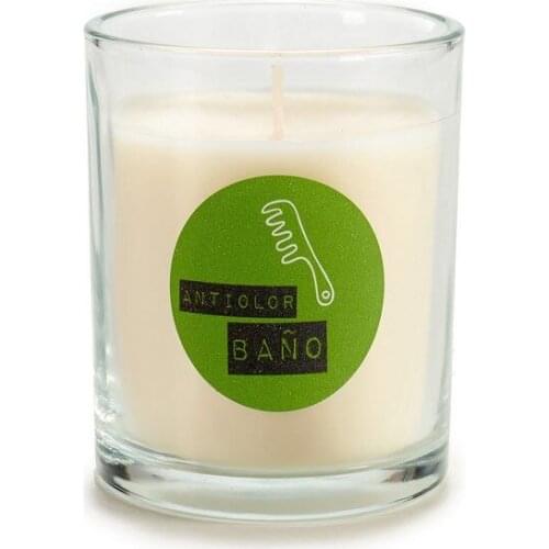 Scented Candle Bathroom Odourless Crystal Glass