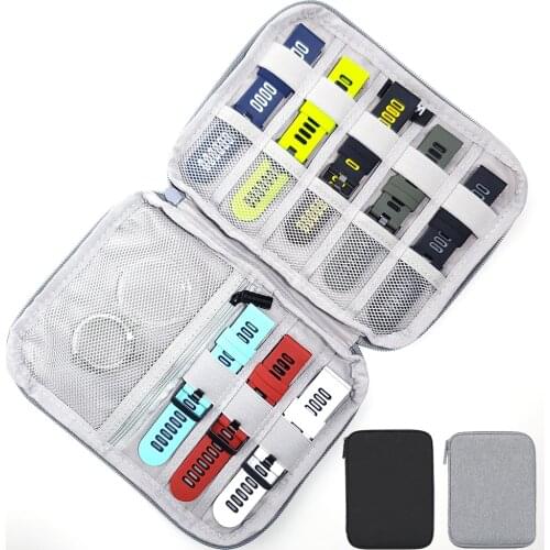 Watch Band Case Travel Organizer Bag for Apple Watch Band Box Pouch For Samsung/Huawei Smart watch Strap Organizer Holder Bag