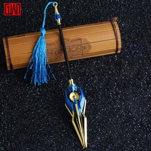 Alloy Sword Toy 20cm Cartoon Ornaments Birthday Gift Stage Property Cosplay Accessories Childrens Gift Toys Outdoor Toys