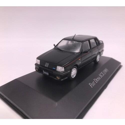Diecast 1:43 Scale Fiat DUNA.SCX 1989 Alloy Model Collection Souvenir Ornaments Display Vehicle Toys Gift Decoration
