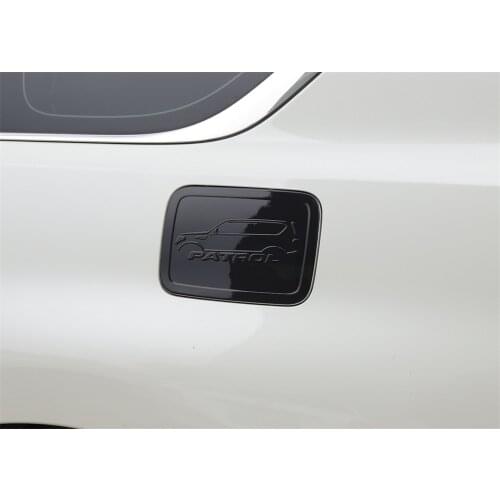 Fuel Tank Caps Cove Trim for Nissan Patrol 2017+ Stylish Car Accessories Car Sticker Exterior Decoration Brand New Black Chrome