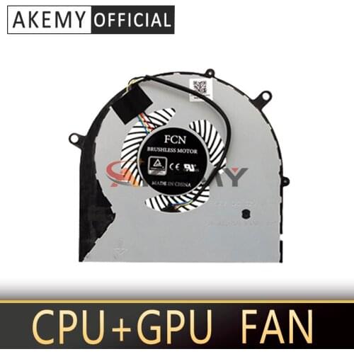 New original cpu gpu cooling fan cooler for For For Asus FX63V FX63VM FZ63VM FX63VM7300 FX63VM7700 DC 12V