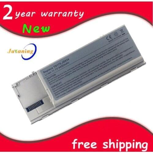 New Laptop Battery JD775 JY366 KD489 KD491 KD492 KD494 KD495 NT379 PC764 PC765 For Dell Latitude D620 D630 D631