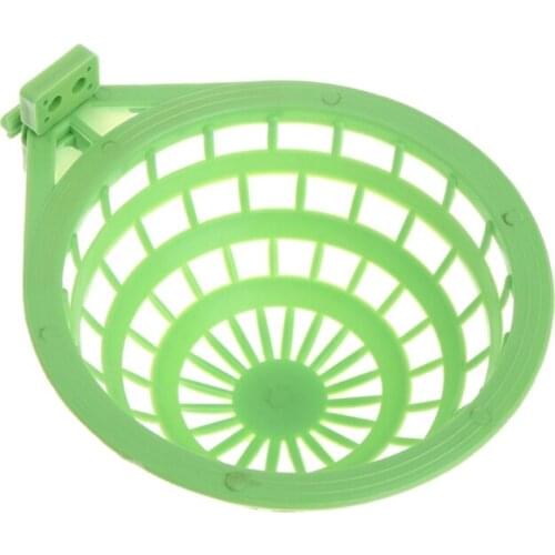 Bird Nest Plastic Hollow Hanging Cage Eggs Hatching Tool Pan Finch Parrot Canary