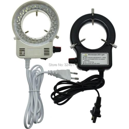 Adjustable LED Ring Light Diameter 61MM Industrial Microscope Camera Lens Light Source Integrated Lighting