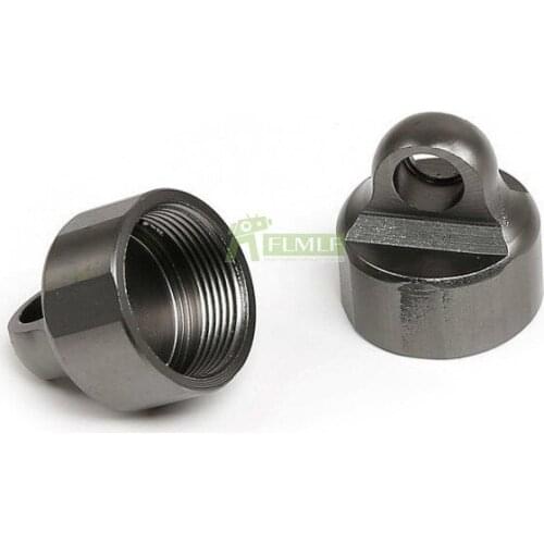 Alloy CNC 6MM Shock Cap Fit for 1/8 HPI Racing Savage XL FLUX Rovan TORLAND Monster Brushless Truck Parts