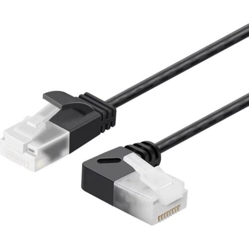 Ultra Thin Cat6a Ethernet Cable,UTP 10Gb Cat-6 500MHz Ethernet Patch Cable,Ultra Slim High Speed RJ45 LAN Network Cable for Mode