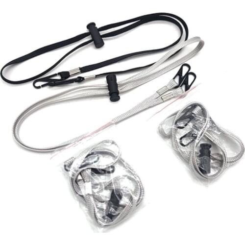 Mask Hanging Rope Face Mask Lanyard Mask Holder Adjustable Traceless Ear Hanging Rope Two Hooks